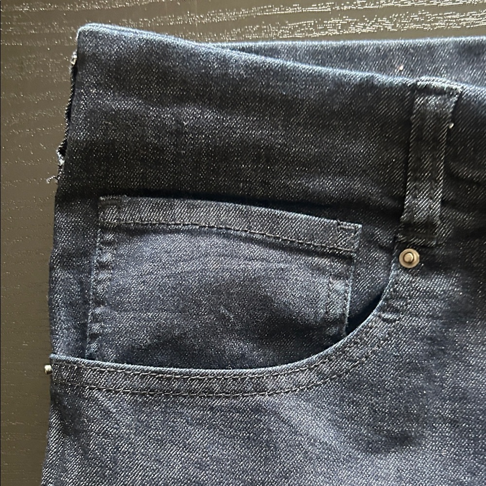 Time and Tru Dark Blue Jean Shorts - Picture 5 of 10